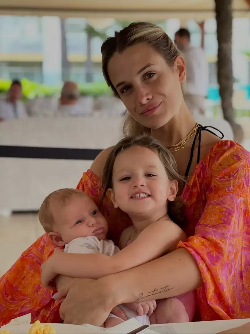 Cami Homs confesó que extraña a su hijo Bautista en su cumpleaños