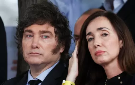 �Javier Milei junto a Victoria Villarruel�