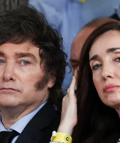 �Javier Milei junto a Victoria Villarruel�