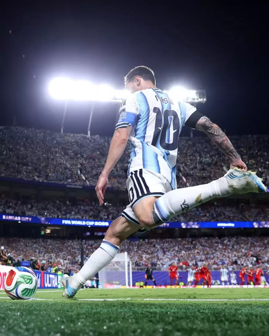 Lionel Messi frente a Suiza