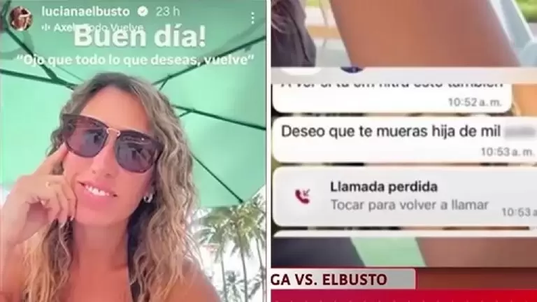 La historia de Luciana Elbusto que desató el escándalo