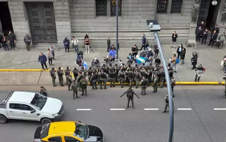 Represi�n en el Congreso