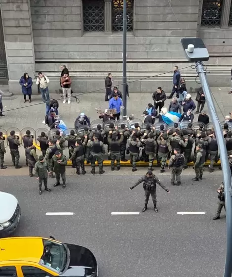 Represi�n en el Congreso
