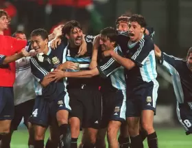Argentina vs. Inglaterra en el mundial Francia '98