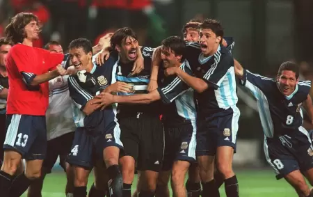 Argentina vs. Inglaterra en el mundial Francia '98
