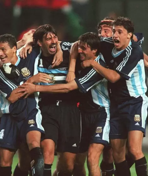 Argentina vs. Inglaterra en el mundial Francia '98