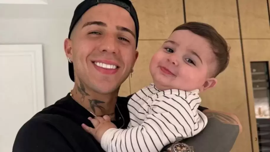 El hijo de Enzo Fern�ndez naci� en Londres