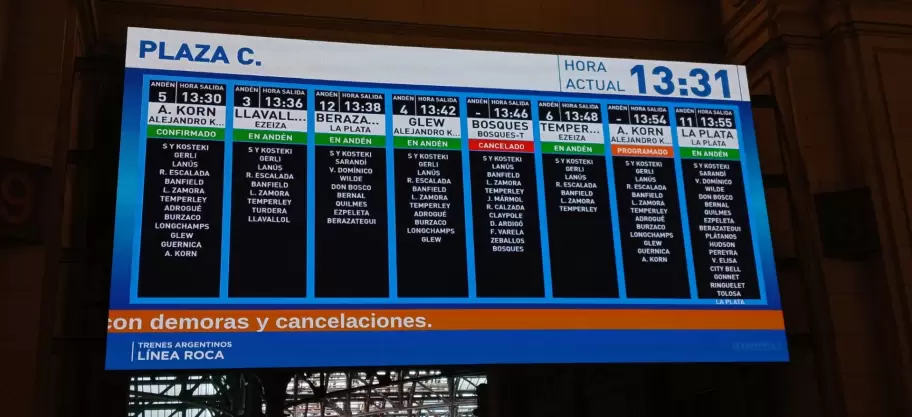 Caos, bronca y desesperación en trenes, subtes y colectivos