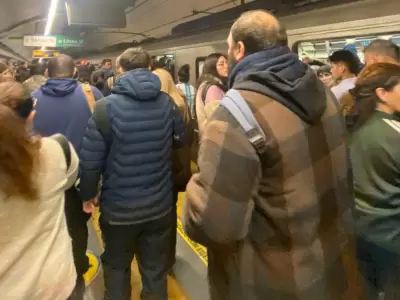 Caos, bronca y desesperaci�n en trenes, subtes y colectivos