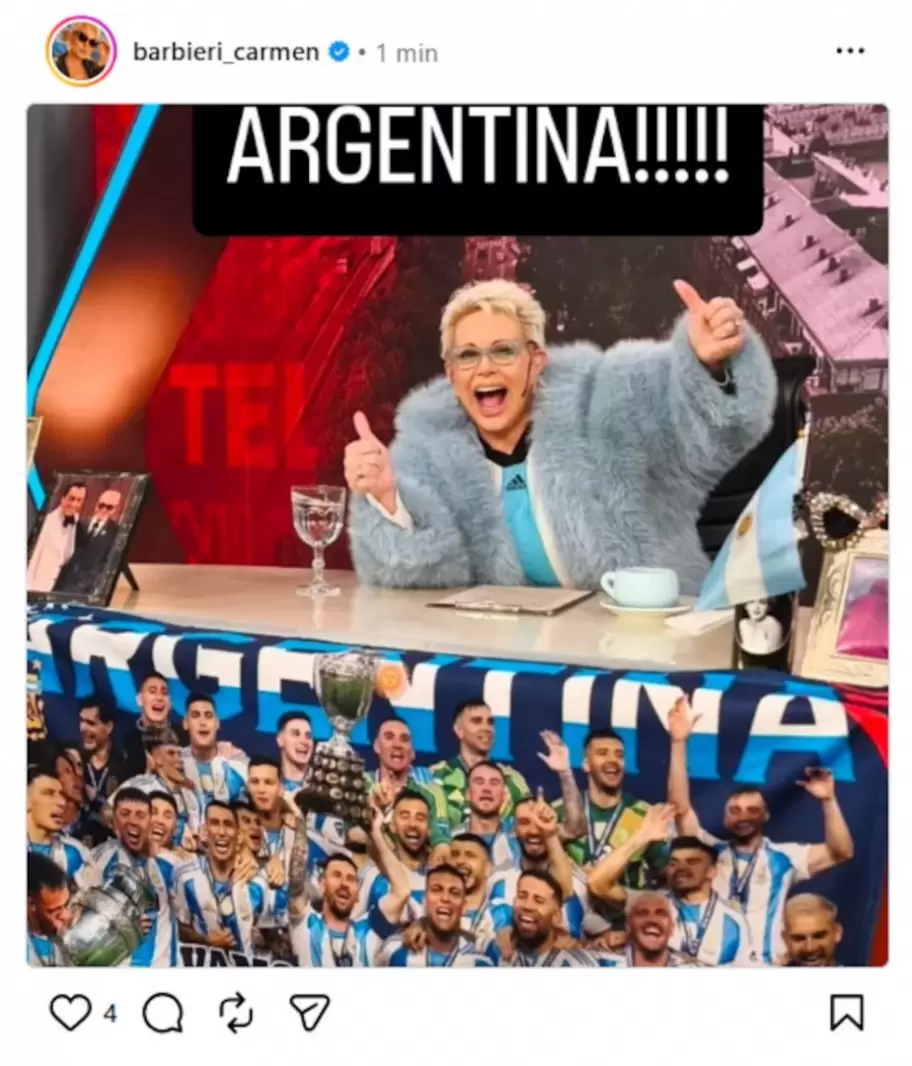 Los famosos que gritaron la épica clasificación de la Selección