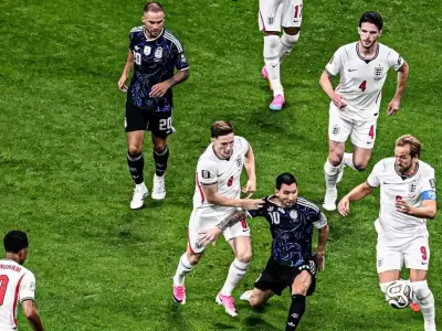 Messi contra los ingleses