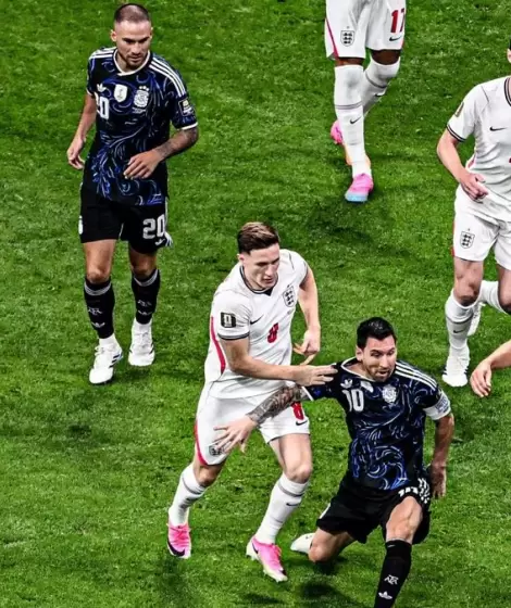 Messi contra los ingleses