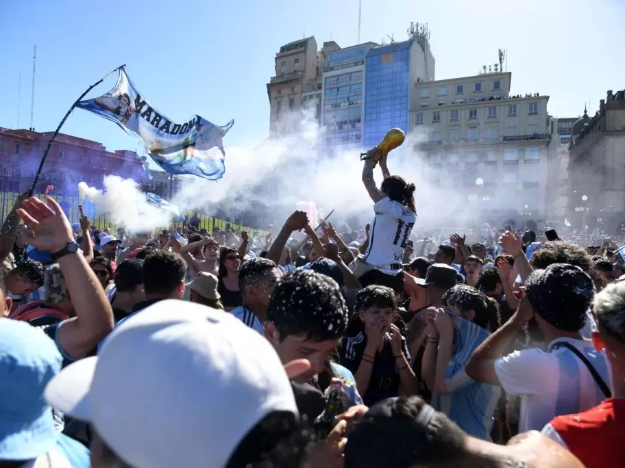 El Gobierno arma un operativo para festejar a la Selección