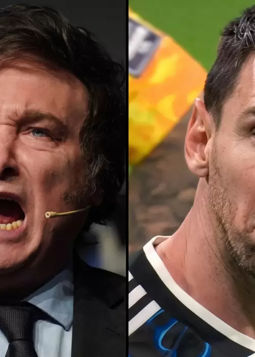 Javier Milei qued� muy enojado con Lionel Messi por las declaraciones acerca de la gente "que no llega a fin de mes".