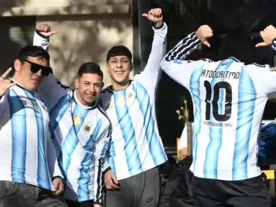 La venta de camisetas de la Selecci�n Argentina se dispara