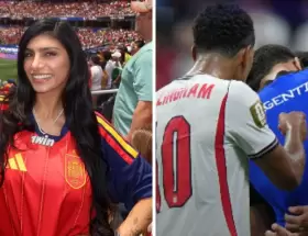 Mia Khalifa se mostr� feliz de la agresi�n de Bellingham a "El Colo" Barco.