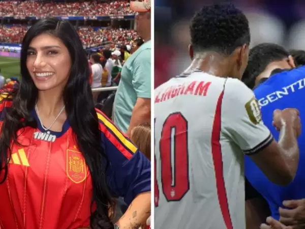 Mia Khalifa se mostr� feliz de la agresi�n de Bellingham a "El Colo" Barco.