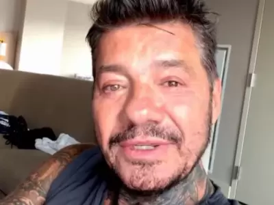 Marcelo Tinelli agradeci� a Lionel Messi y la Selecci�n.