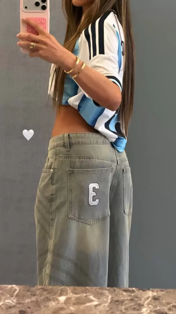 Caro Calvagni y el guiño a su pareja