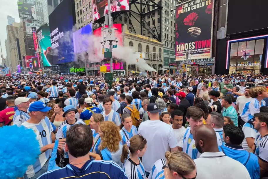 Calculan que los argentinos gastaron US$58 millones para llegar a Nueva York
