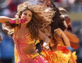 Shakira en el entretiempo del Mundial 2026