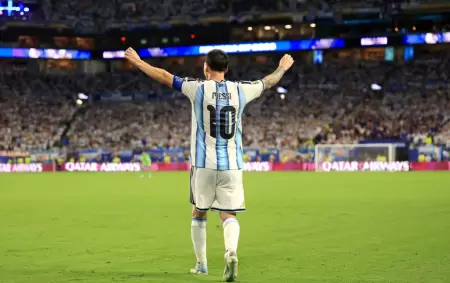 La emoci�n de Lionel Messi tras la final