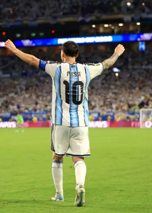 La emoci�n de Lionel Messi tras la final
