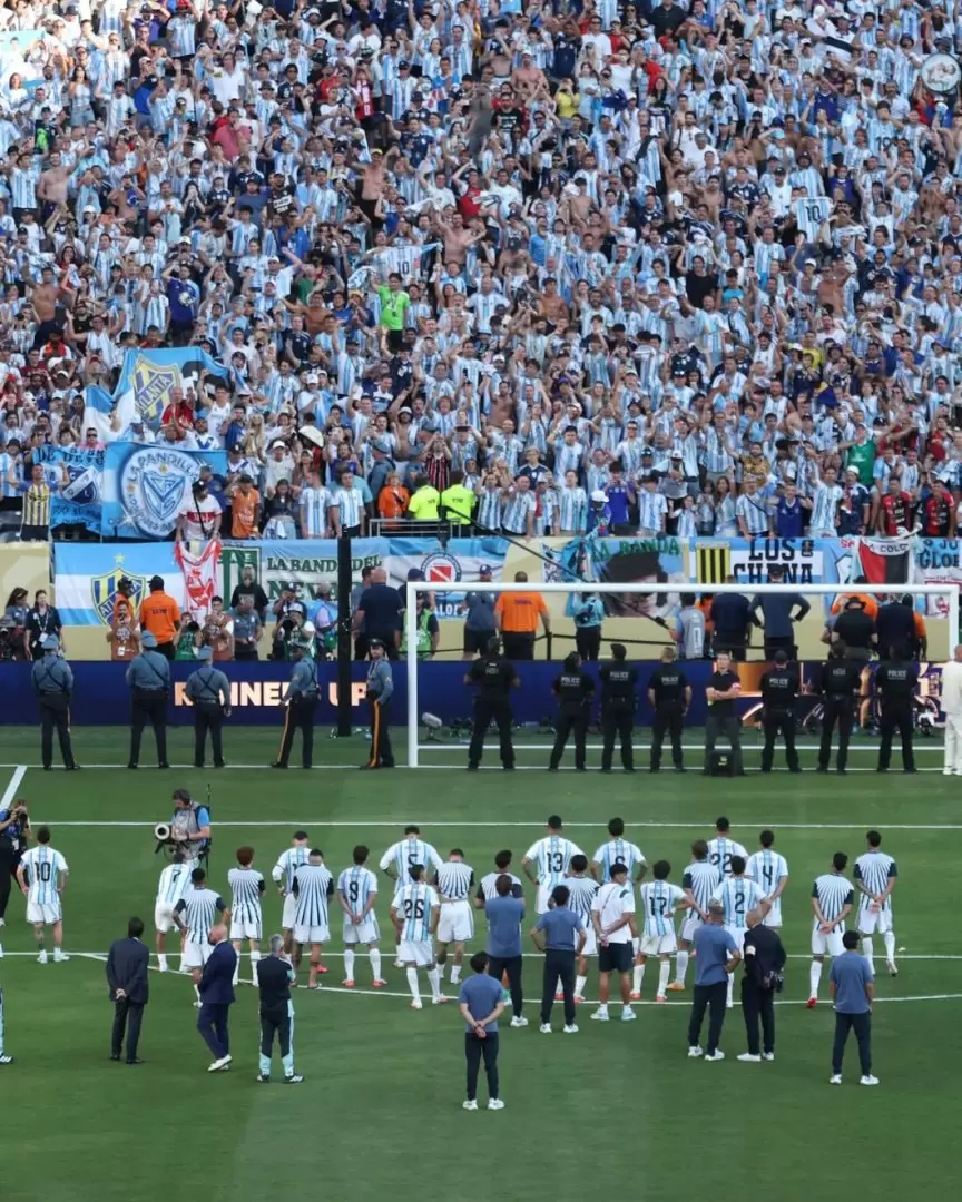 Selección Argentina tras jugar el Mundial 2026