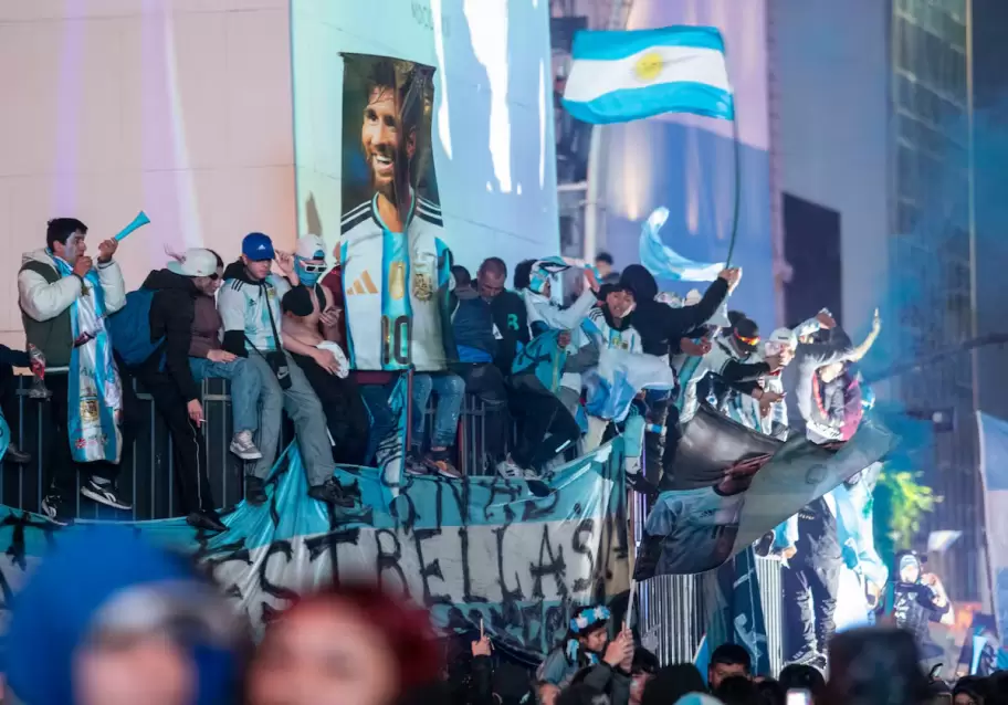 15 detenidos en el Obelisco tras el subcampeonato de la Selección