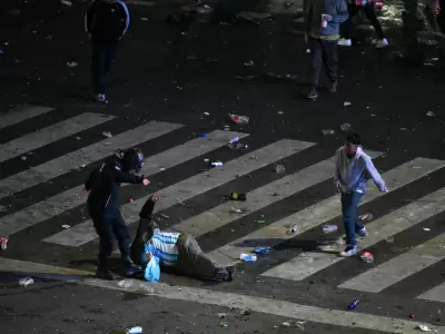 15 detenidos en el Obelisco tras el subcampeonato de la Selecci�n