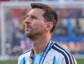 Lionel Messi tras perder la Final del Mundial 2026.