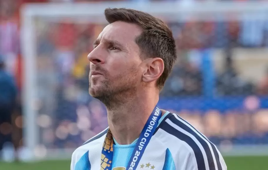 Lionel Messi tras perder la Final del Mundial 2026.