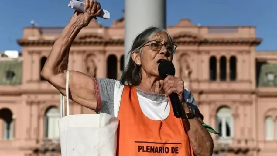 Nora Biaggio, referenta del Plenario de Trabajadores Jubilados