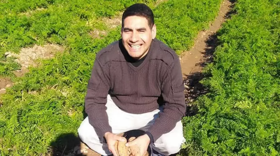 Cristian Alberto Gerez, de 36 años, intentó salvar su vida entregando la moto