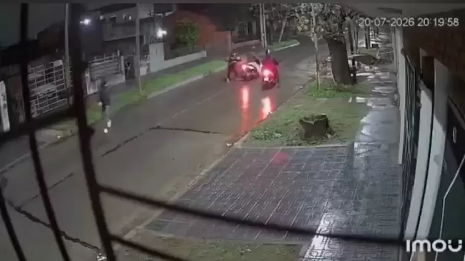 Cristian Alberto Gerez, de 36 años, intentó salvar su vida entregando la moto