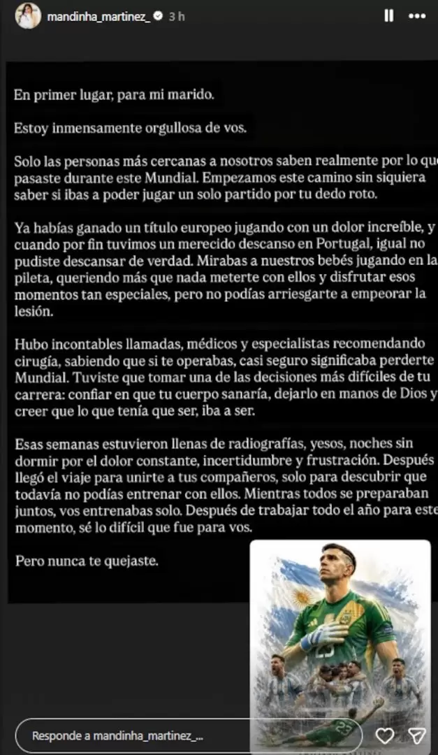 Las publicaciones de Mandinha Martínez
