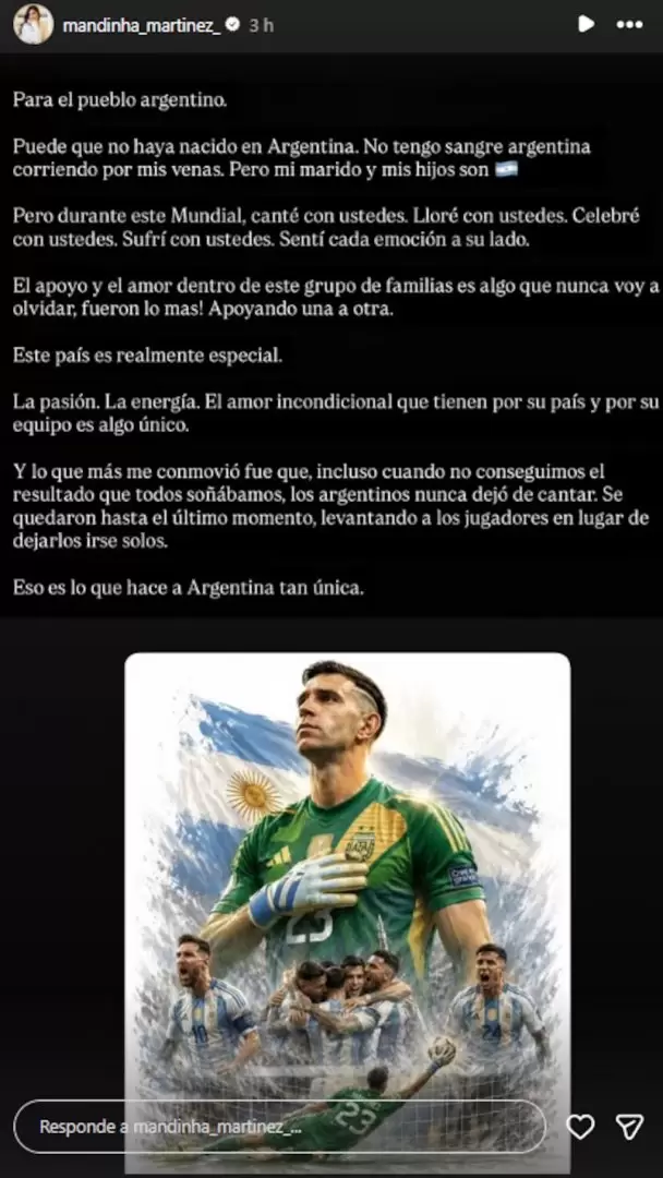 Las publicaciones de Mandinha Martínez