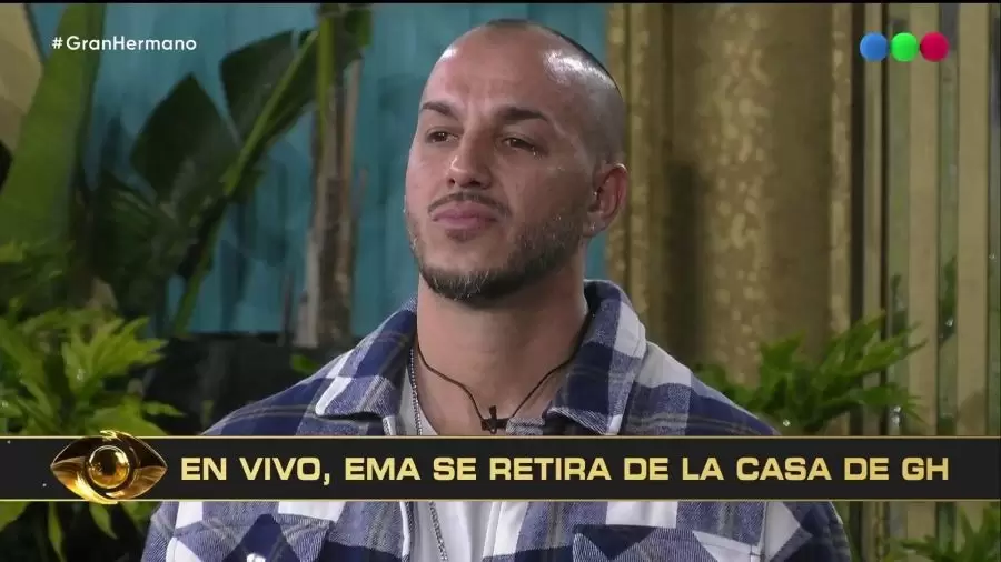 Con lágrimas, Emanuel Di Gioia se despidió de Gran Hermano