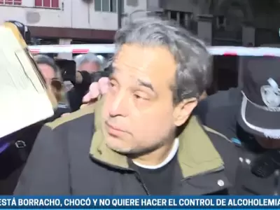 "Reconozco que tom� de m�s", dijo