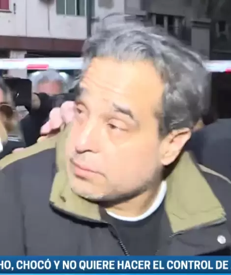 "Reconozco que tom� de m�s", dijo