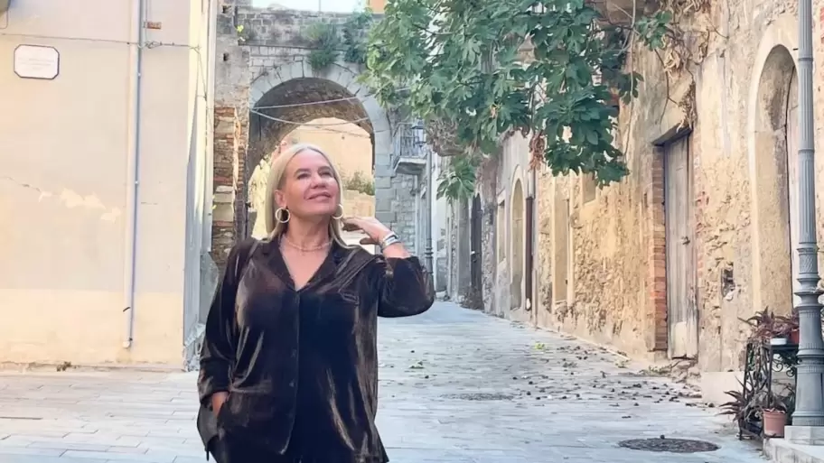 Nora Colosimo viajó para cuidar a sus nietos
