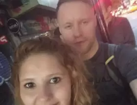 Luciana Ojeda junto a su femicida, el ciudadano polaco Jan Lu Korzeniecki, pr�fugo desde el 15 de julio que apareci� muerta en C�rdoba.
