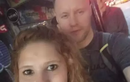 Luciana Ojeda junto a su femicida, el ciudadano polaco Jan Lu Korzeniecki, pr�fugo desde el 15 de julio que apareci� muerta en C�rdoba.