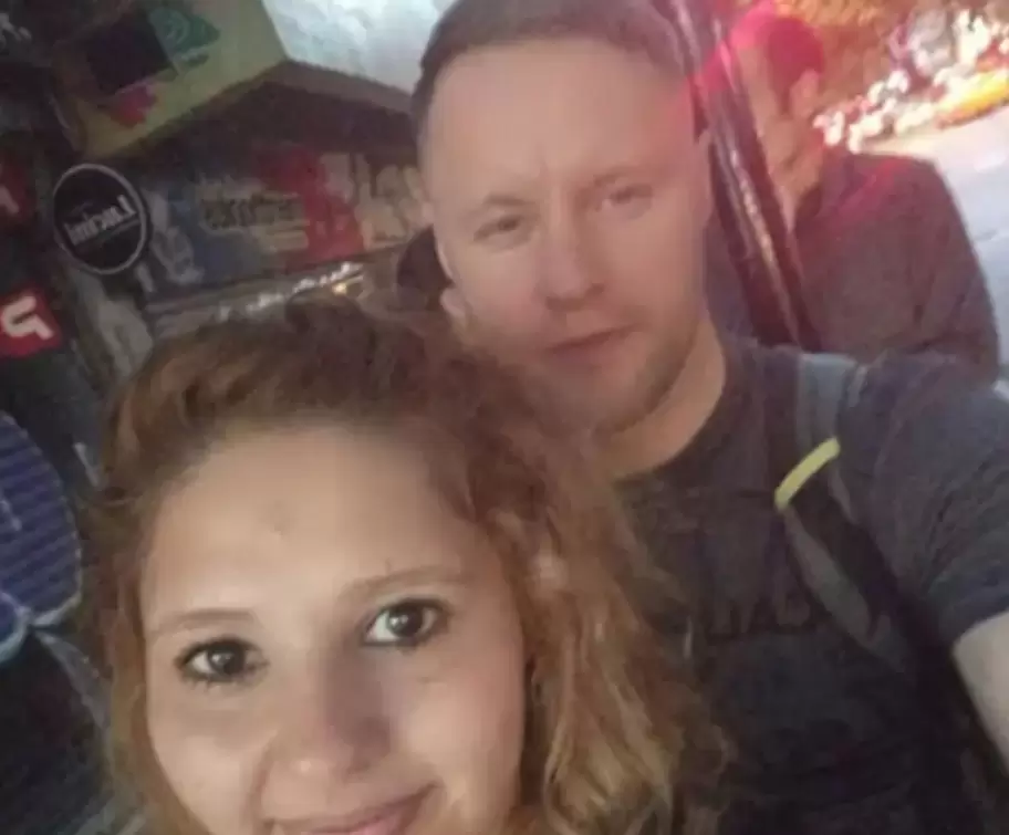 Luciana Ojeda junto a su femicida, el ciudadano polaco Jan Lu Korzeniecki, prófugo desde el 15 de julio que apareció muerta en Córdoba.
