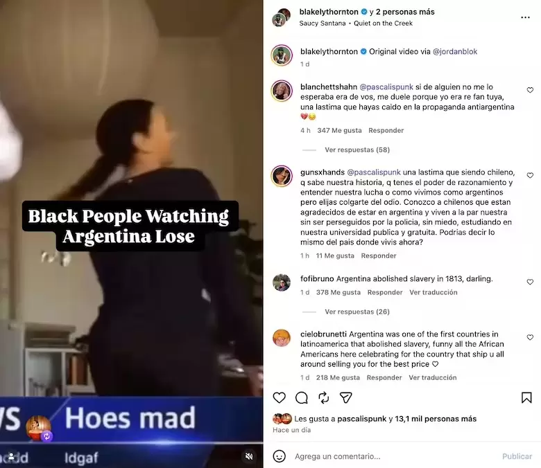 El posteo al que el actor chileno le dio "me gusta"