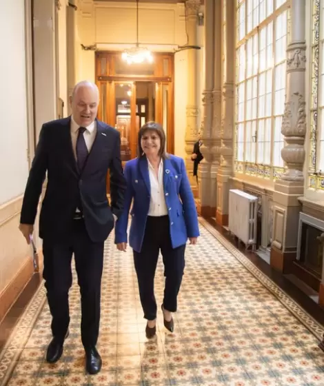 Federico Sturzenegger y Patricia Bullrich