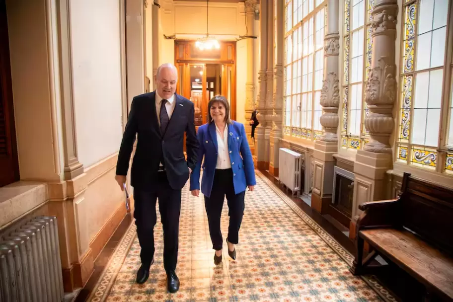 Federico Sturzenegger y Patricia Bullrich