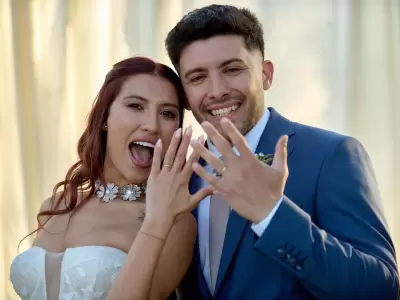 Brian Villalba y Wanda Gonz�lez