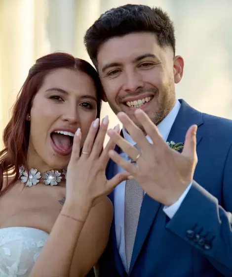 Brian Villalba y Wanda Gonz�lez