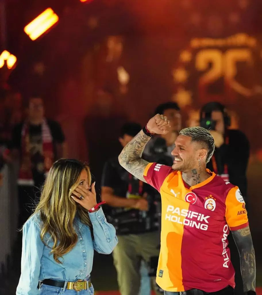 La China Suárez y Mauro Icardi